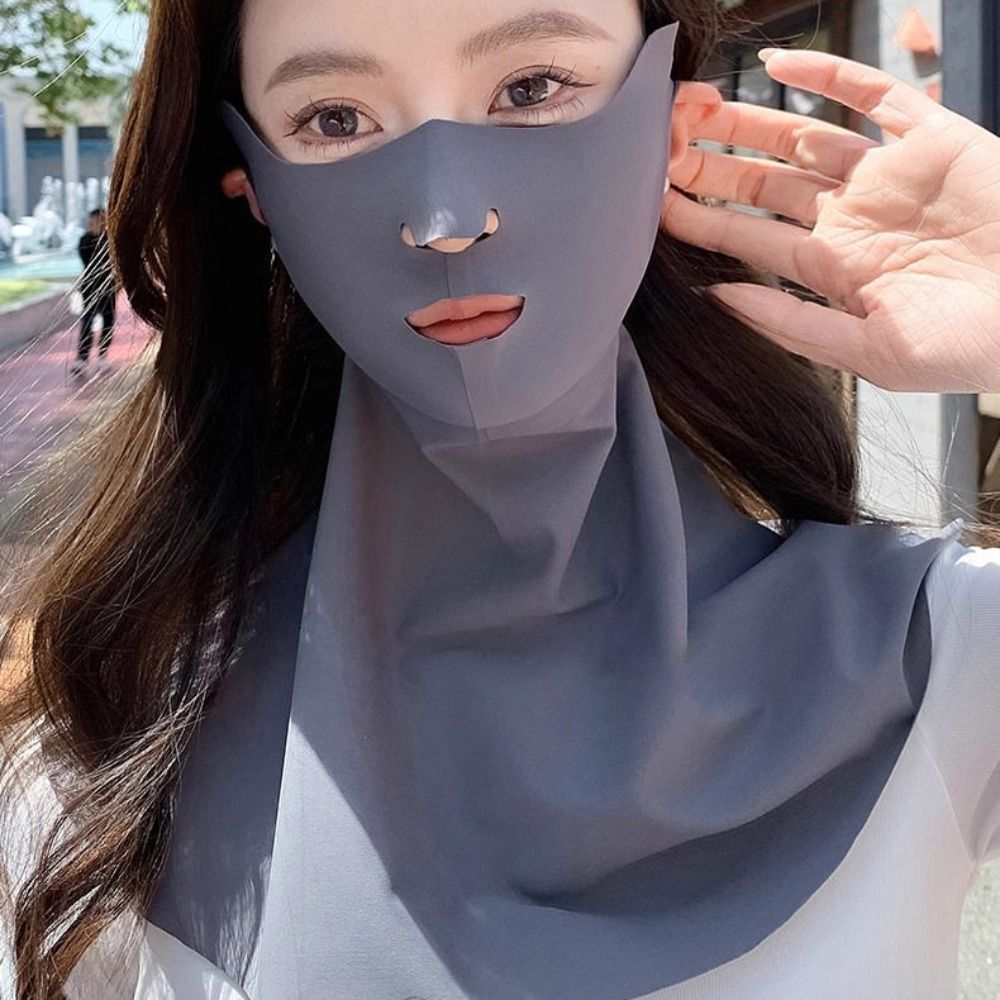 通気性のある日焼け止めマスク 弾性UV保護フェイスガードマス - Sports Mask Breathable のレビューと価格