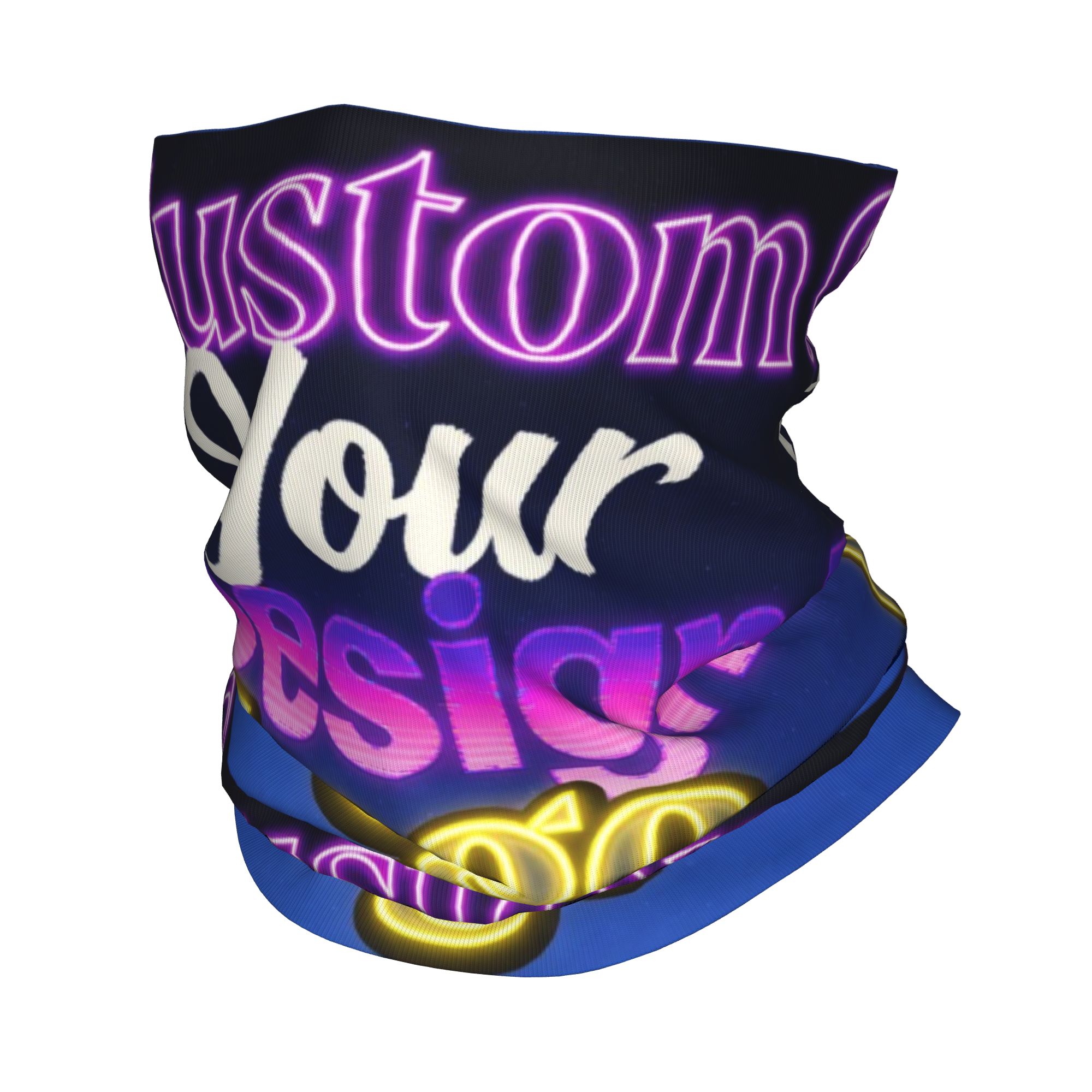 カスタムカスタムあなたのデザインロゴバンダナネックウォーマー - Neck Gaiter Face Cover のレビューと価格