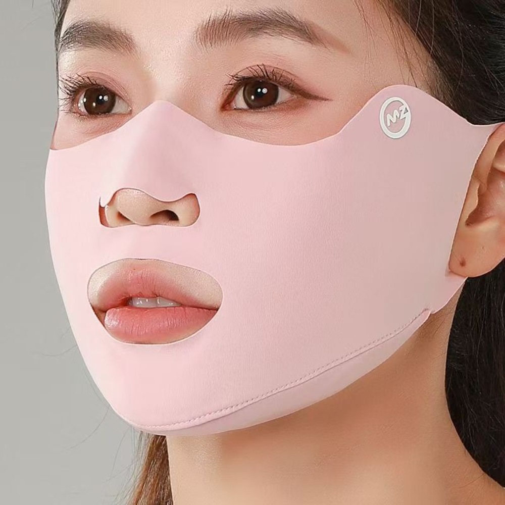 通気性のある新しいアイスシルクマスク、UVカット、防塵、ライ - Sports Mask Breathable のレビューと価格