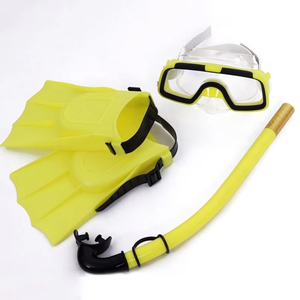 新しい防曇子供用ダイビングマスクセット調整可能で使いやすい水 - Anti Pollution Mask のレビューと価格