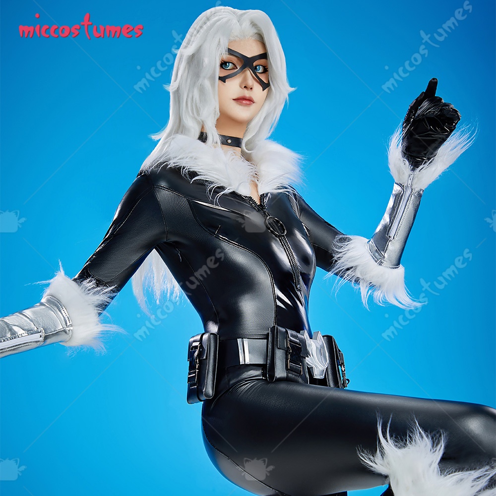 US Stock MICCOSTUMES 女性用黒猫ボディス - Black Face Mask Pack のレビューと価格