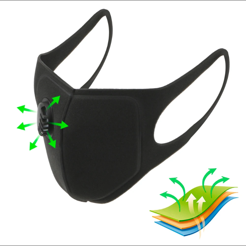 洗濯可能で再利用可能なユニセックスマウスマッフル、防塵カーボ - Pm2.5 Filter Insert のレビューと価格