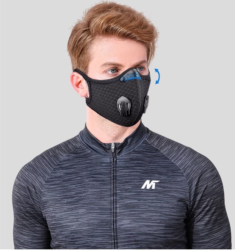 サイクリング用マスク、スポーツ用、洗濯可能、再利用可能、フィ - Anti Pollution Mask のレビューと価格