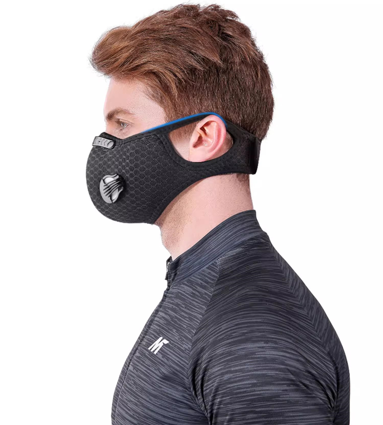 サイクリング用マスク、スポーツ用、洗濯可能、再利用可能、フィ - Anti Pollution Mask のレビューと価格