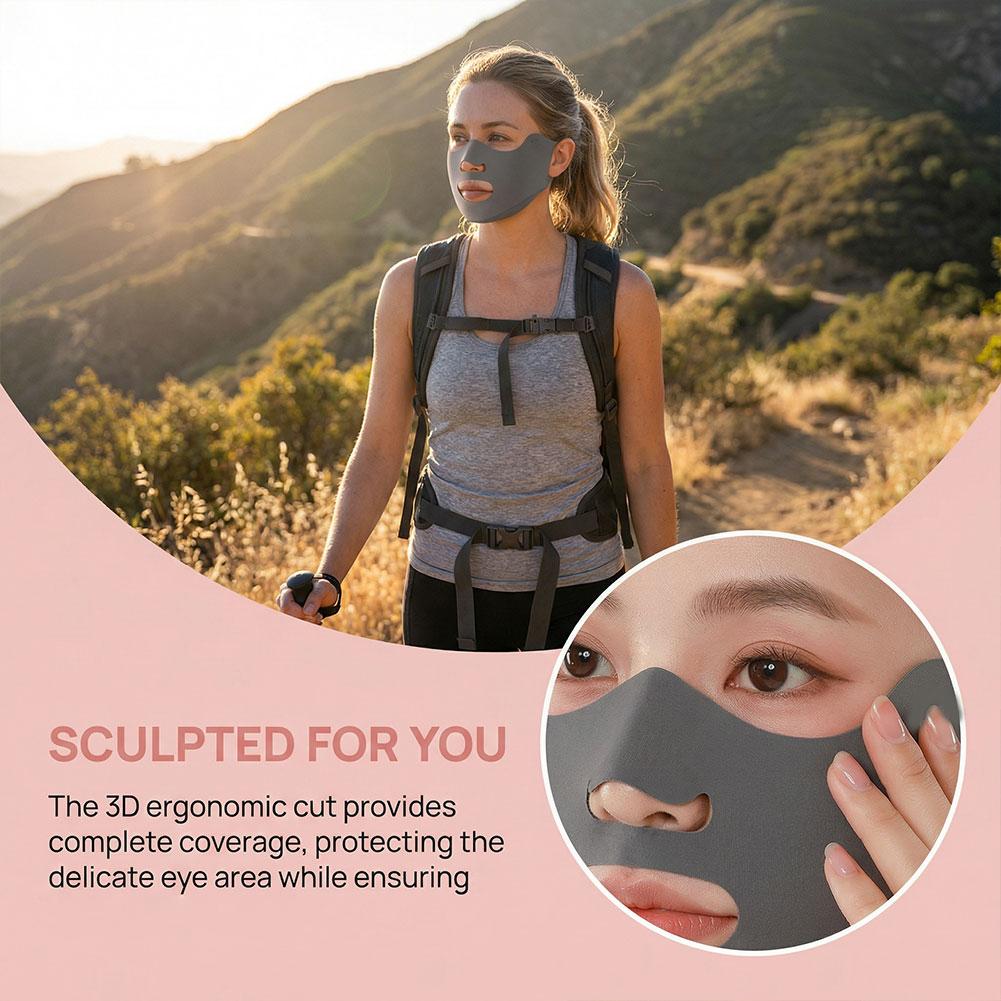 屋外用通気性日焼け止めマスク UV保護 シームレスフィッティ - Sports Mask Breathable のレビューと価格
