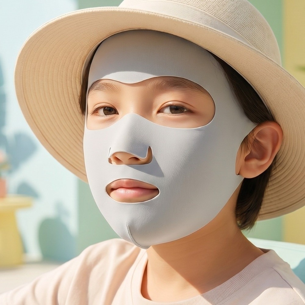 軽量で通気性のある子供用フルフェイスマスクアイスシルクオープ - Respirator Half Face のレビューと価格